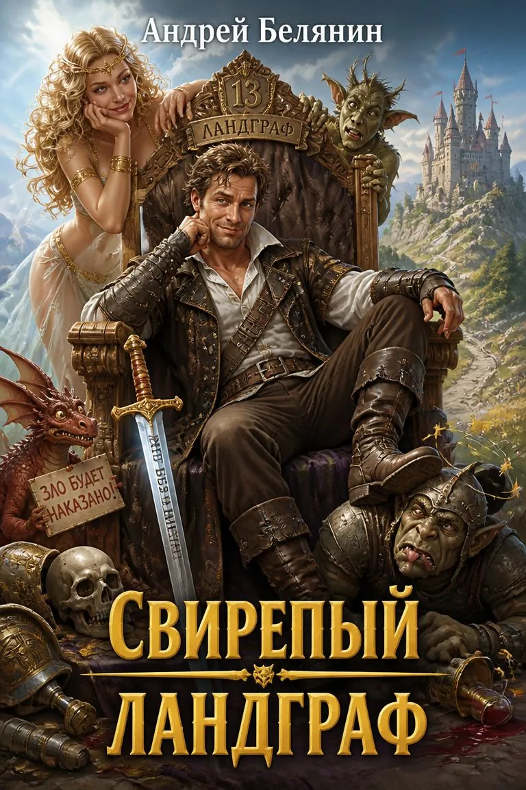 Свирепый ландграф — обложка книги