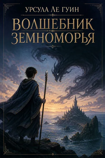 Волшебник Земноморья — обложка книги