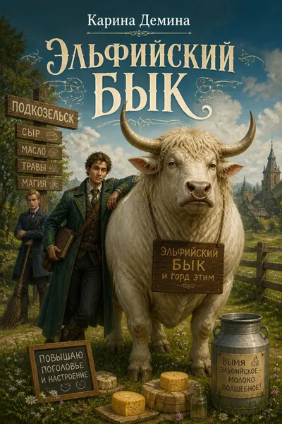 Эльфийский бык — обложка книги