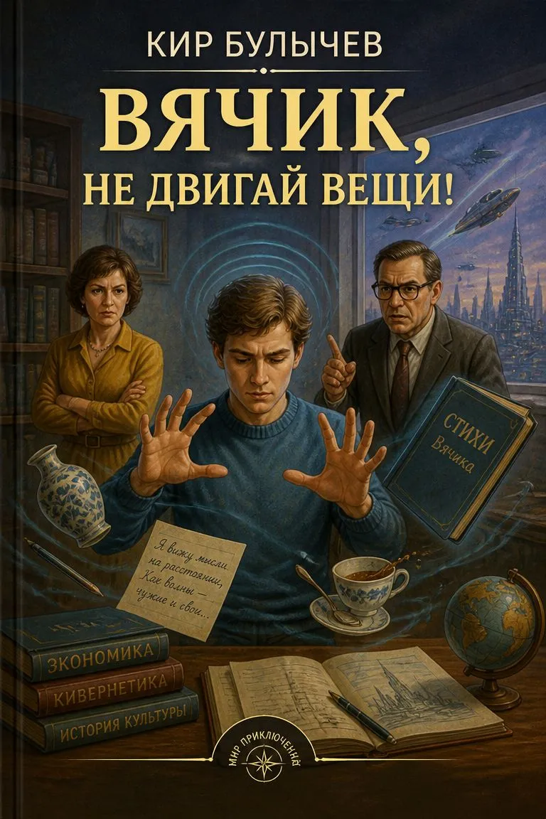 Вячик, не двигай вещи! — обложка книги