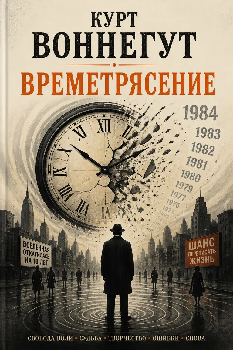 Времетрясение — обложка книги