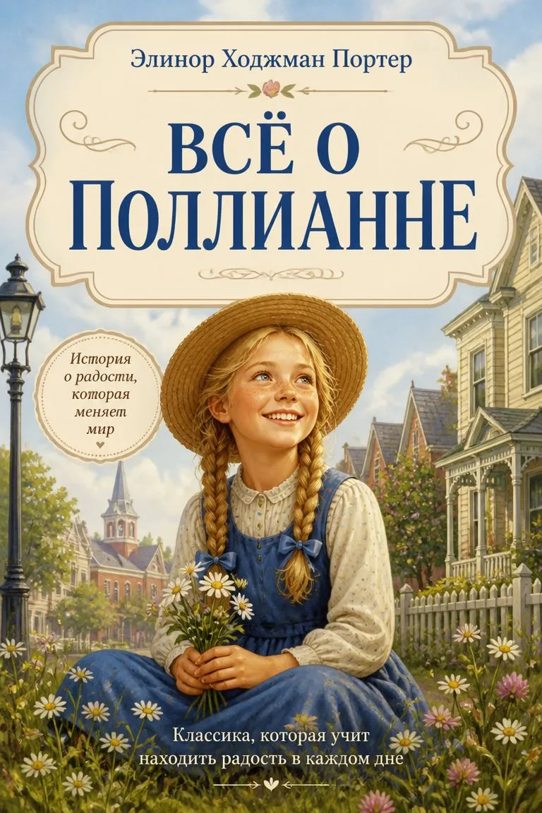 Всё о Поллианне — обложка книги