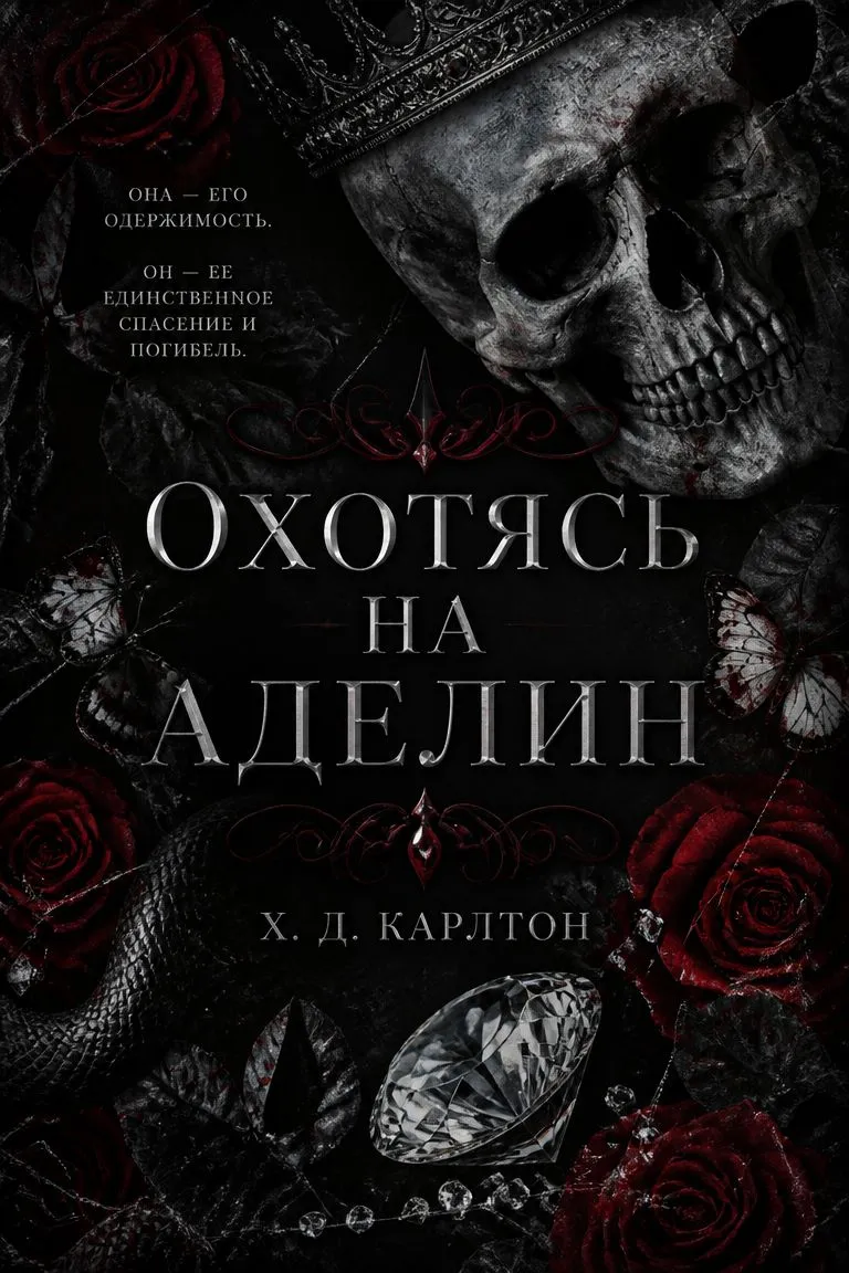 Охотясь на Аделин — обложка книги