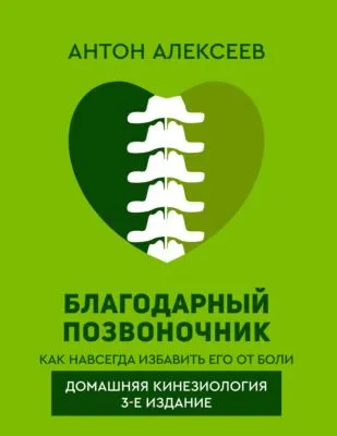 Благодарный позвоночник. Как навсегда избавить его от боли. Домашняя кинезиология — обложка книги