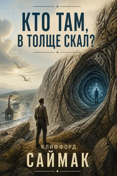 Кто там, в толще скал? — обложка книги