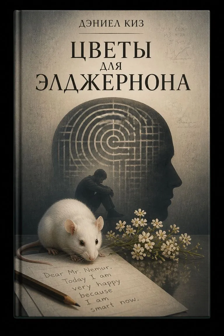 Цветы для Элджернона — обложка книги