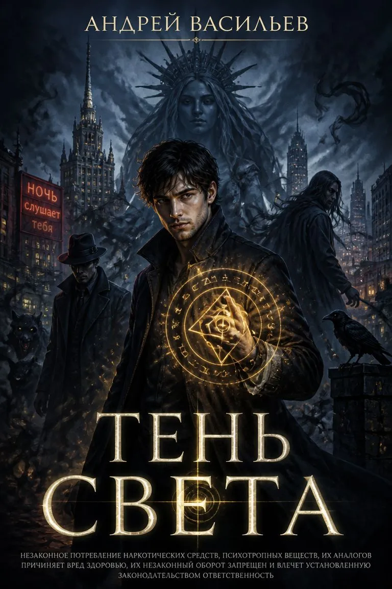 Тень света — обложка книги