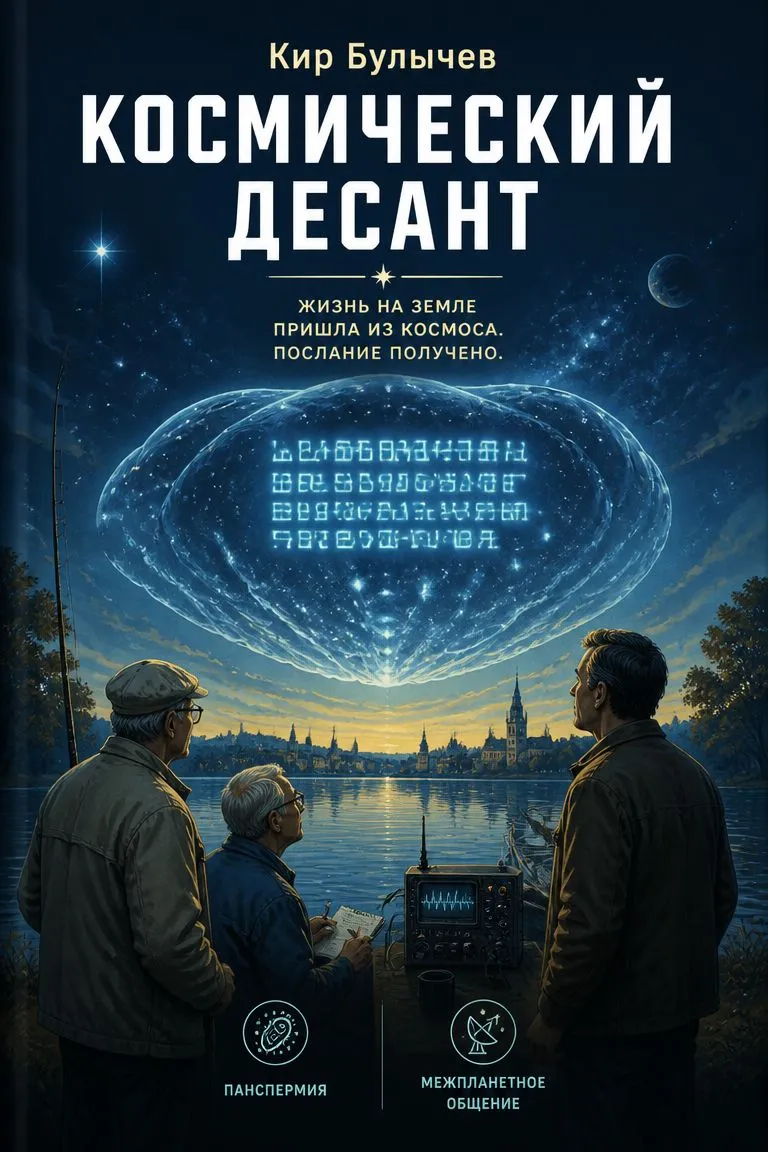 Космический десант — обложка книги