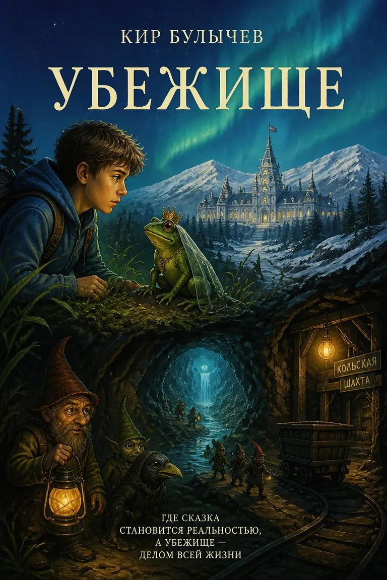 Убежище — обложка книги