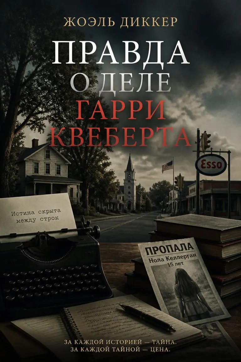 Правда о деле Гарри Квеберта — обложка книги