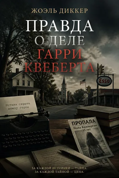 Правда о деле Гарри Квеберта — обложка книги