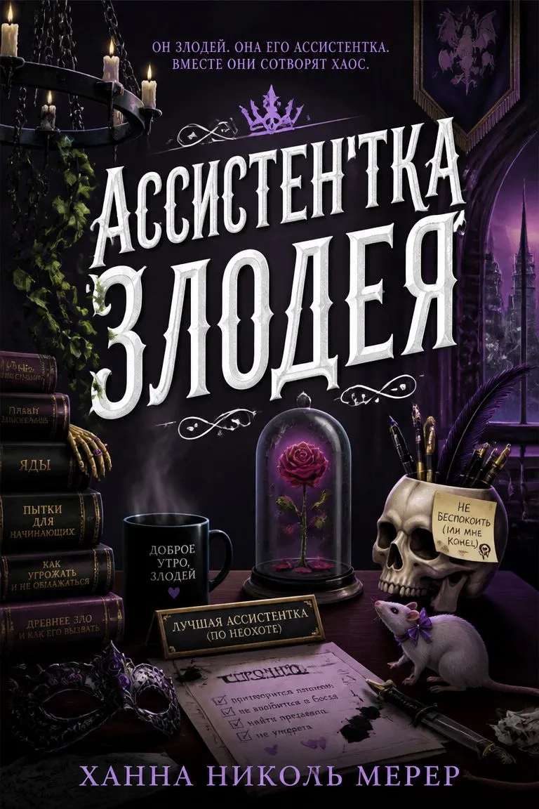 Ассистентка Злодея — обложка книги