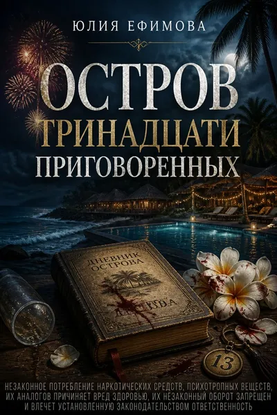 Остров тринадцати приговоренных — обложка книги