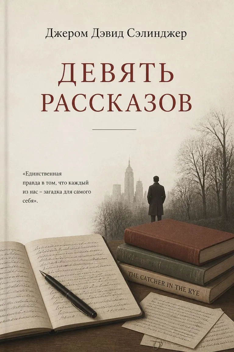 Девять рассказов — обложка книги