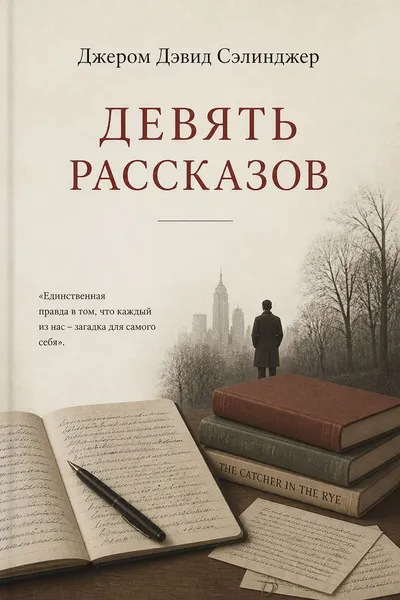 Девять рассказов — обложка книги