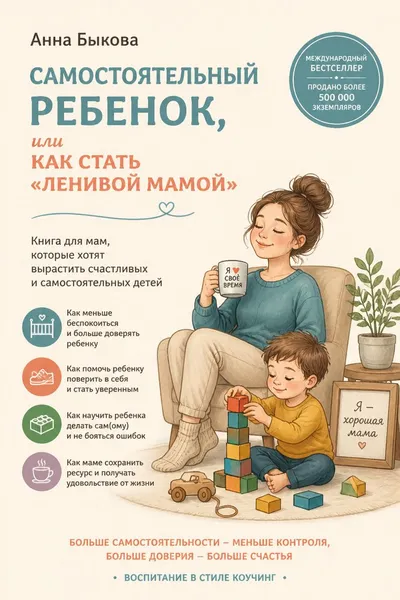 Самостоятельный ребенок, или Как стать «ленивой мамой» — обложка книги