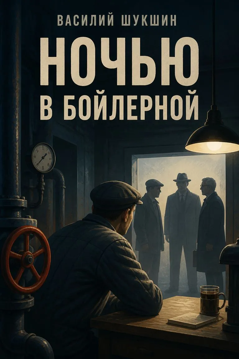 Ночью в бойлерной — обложка книги