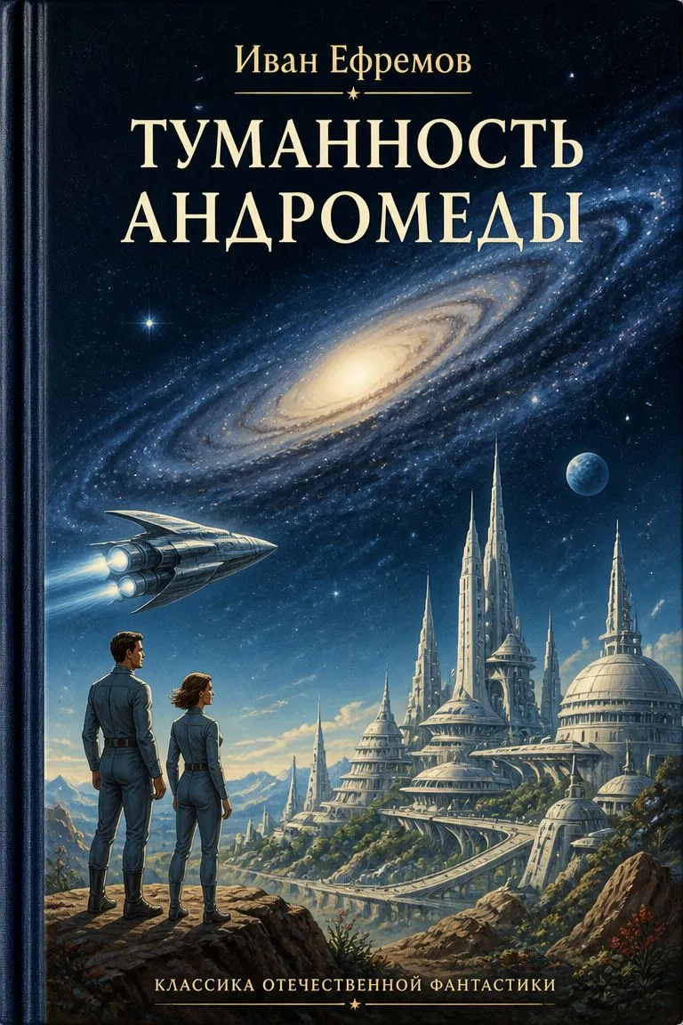 Туманность Андромеды — обложка книги