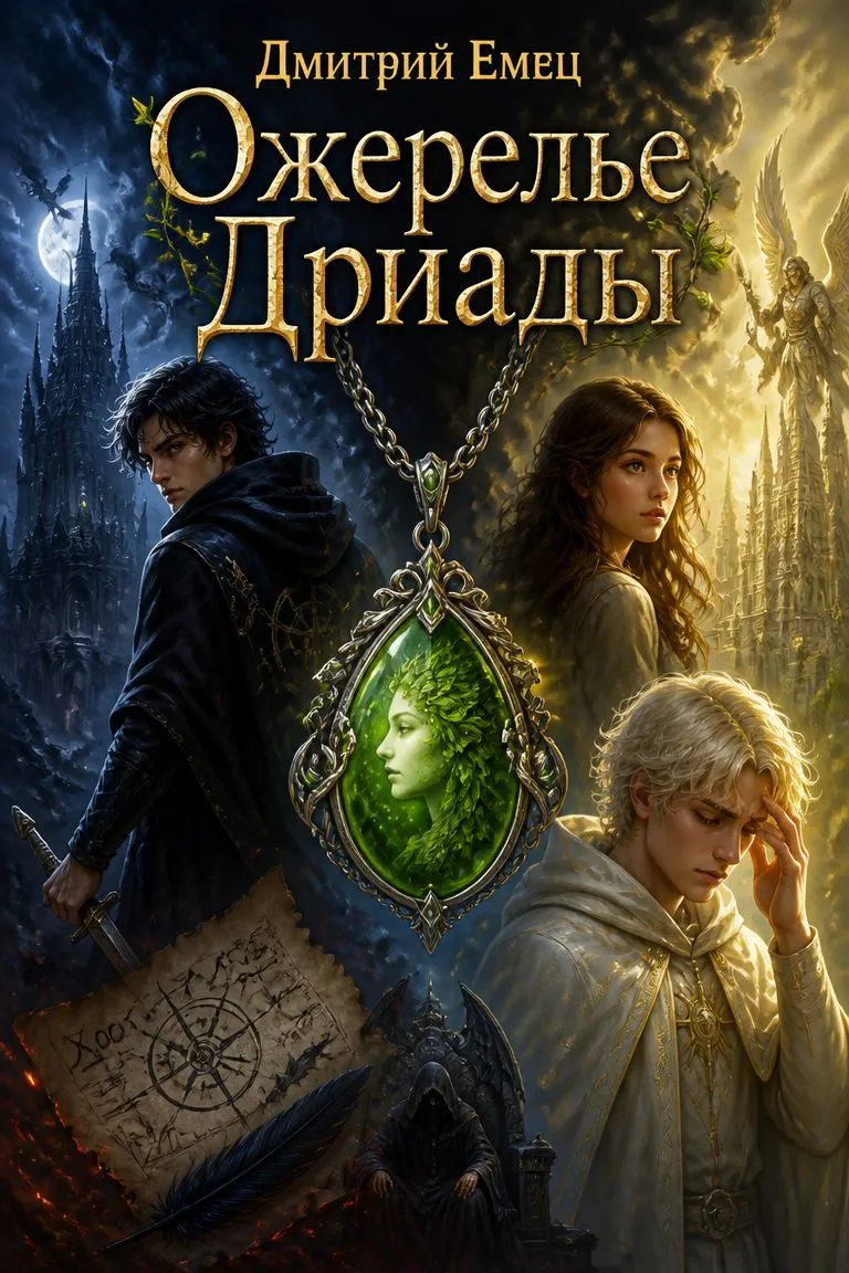 Ожерелье Дриады — обложка книги