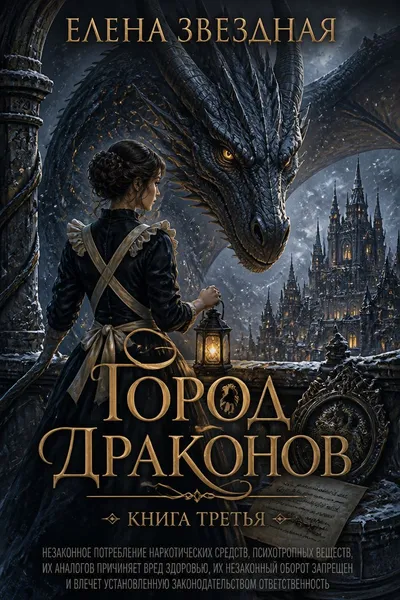 Город драконов. Книга третья — обложка книги