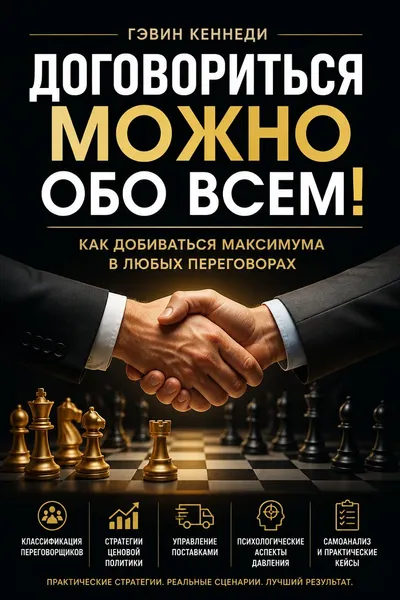 Договориться можно обо всем! Как добиваться максимума в любых переговорах — обложка книги