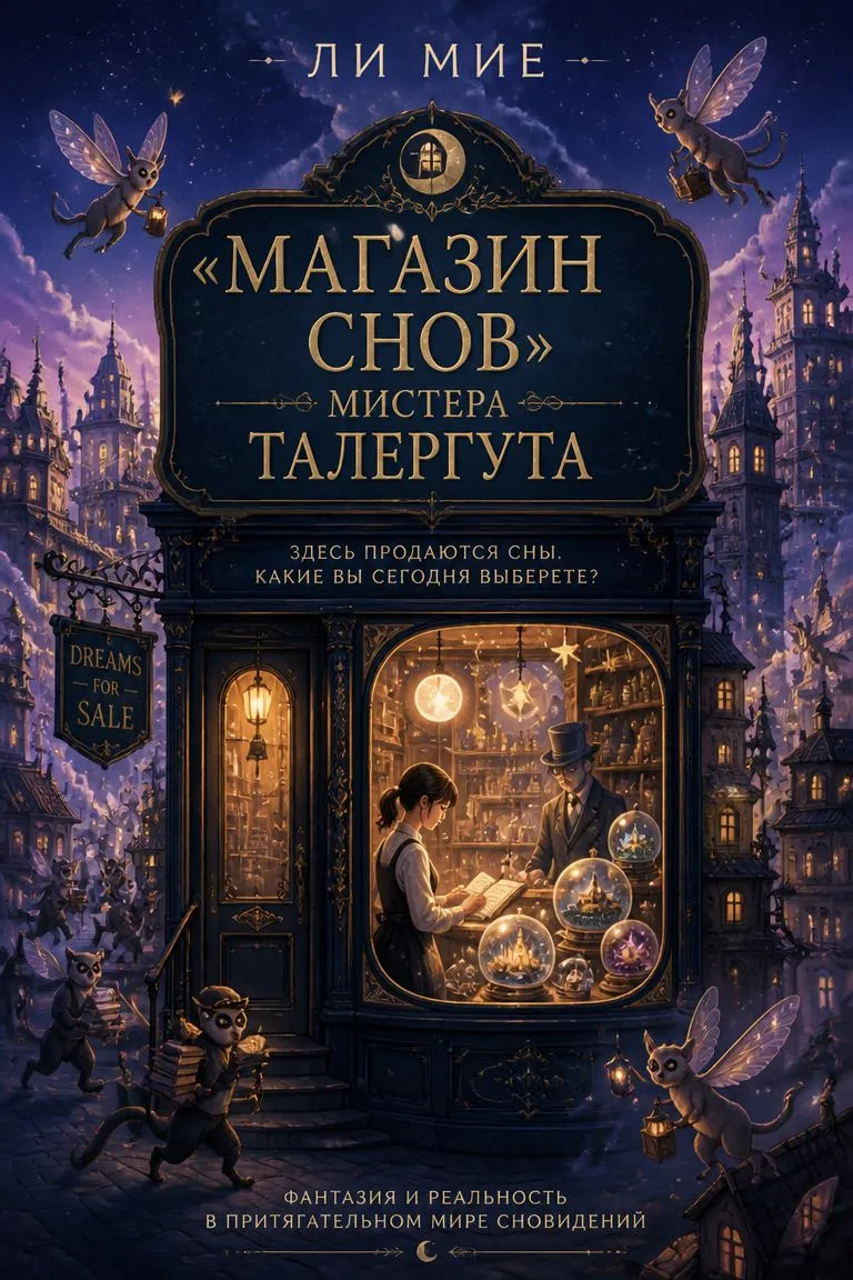 «Магазин снов» мистера Талергута — обложка книги