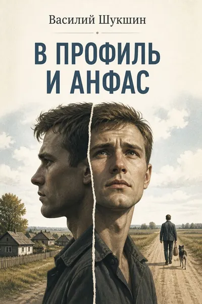 В профиль и анфас — обложка книги