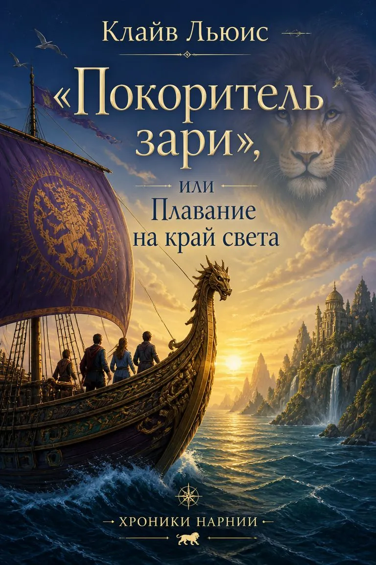 «Покоритель зари», или Плавание на край света — обложка книги