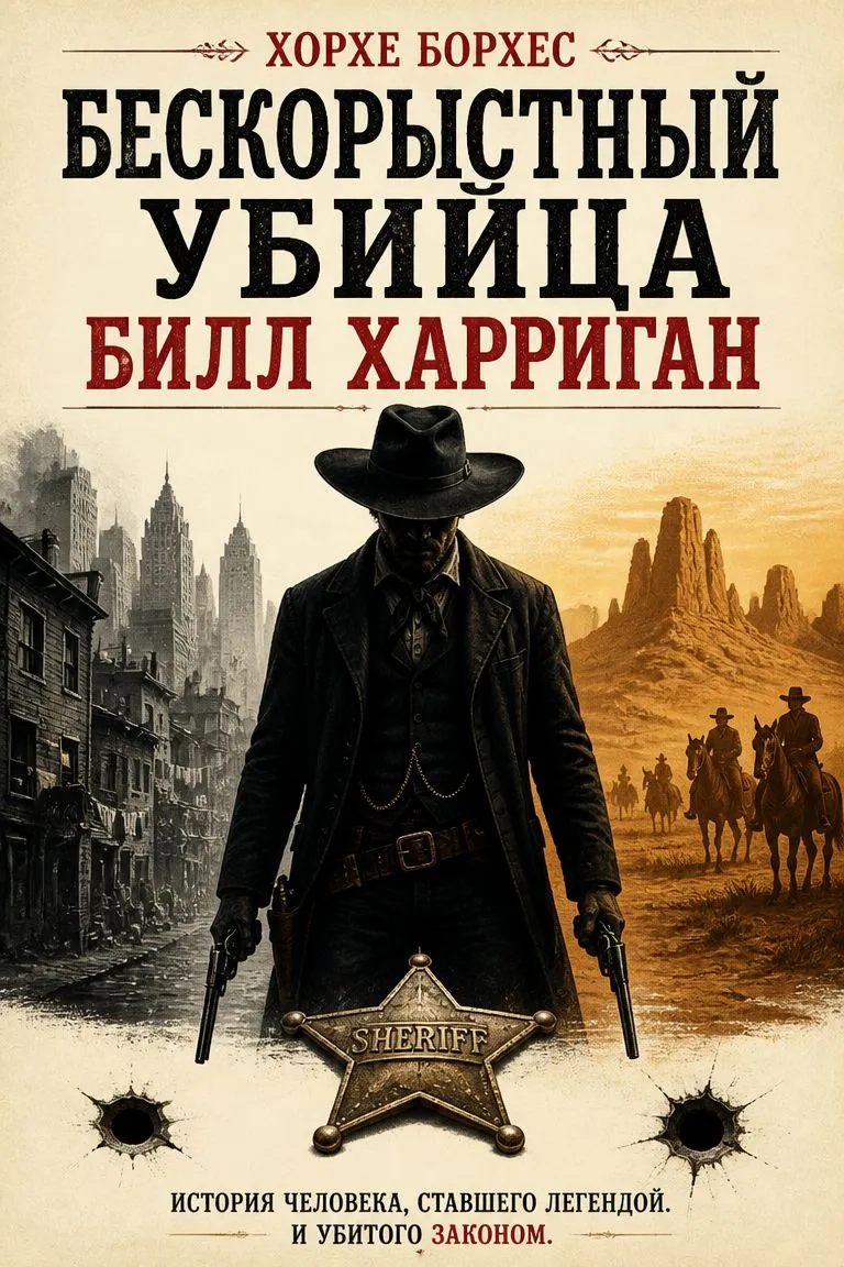 Бескорыстный убийца Билл Харриган — обложка книги