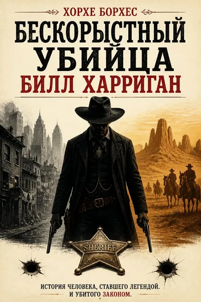 Бескорыстный убийца Билл Харриган — обложка книги