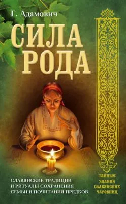 Сила рода. Славянские традиции и ритуалы сохранения семьи и почитания предков — обложка книги