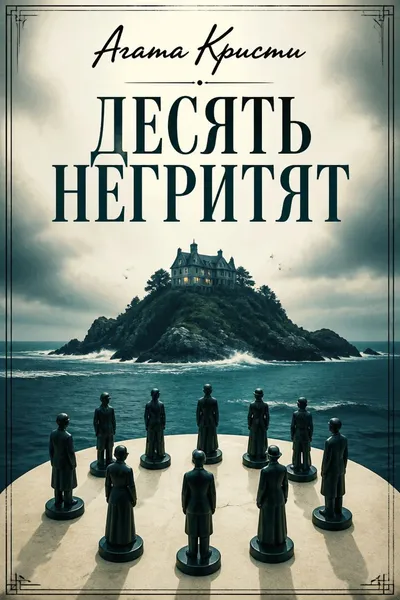 Десять негритят — обложка книги