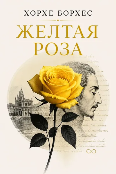 Желтая роза — обложка книги