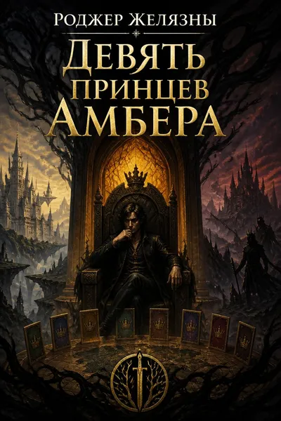 Девять принцев Амбера — обложка книги