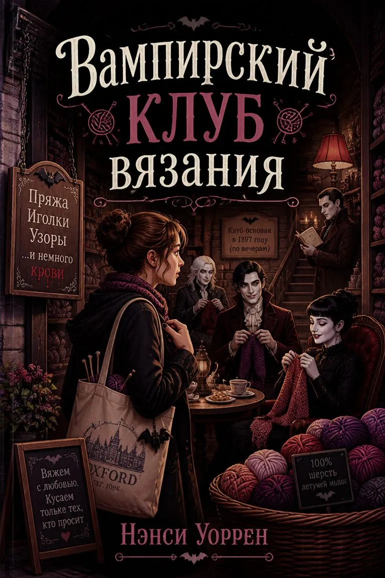 Вампирский клуб вязания — обложка книги