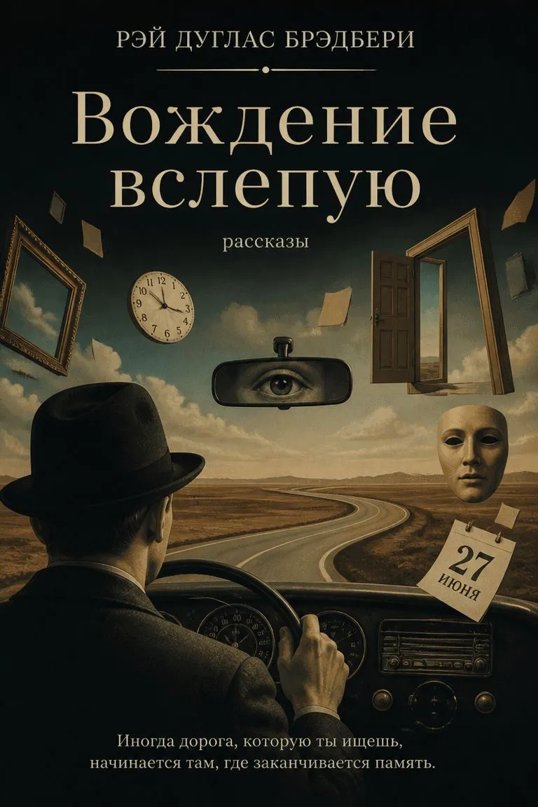 Вождение вслепую — обложка книги