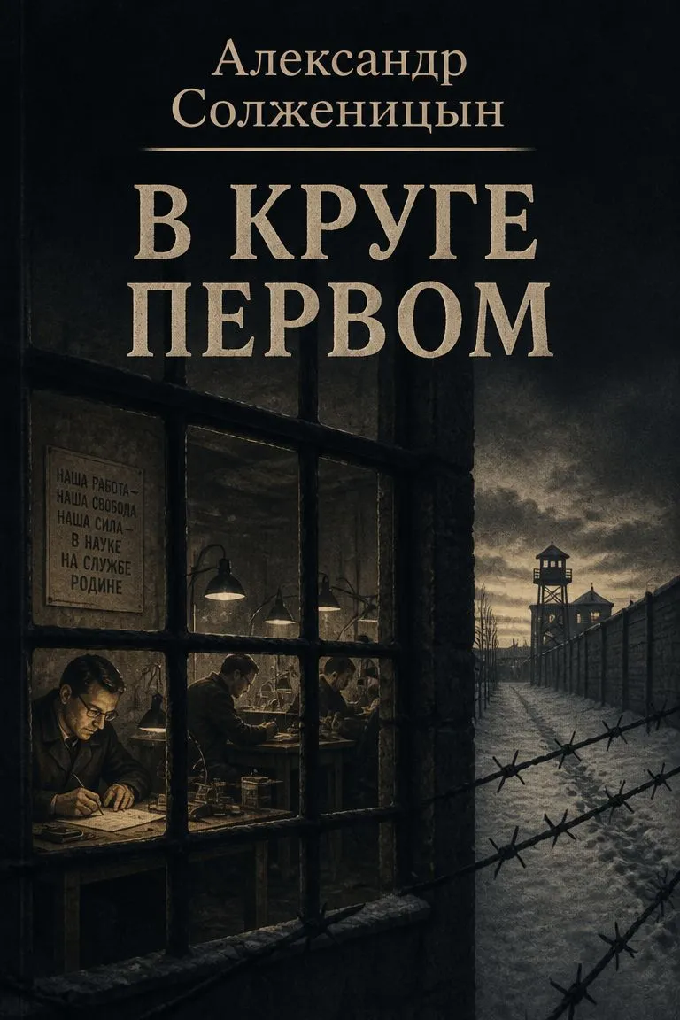 В круге первом — обложка книги