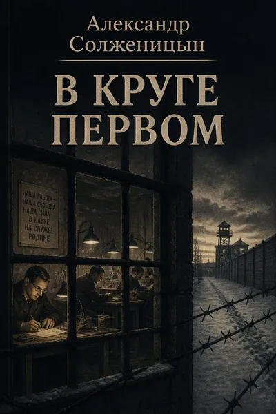 В круге первом — обложка книги
