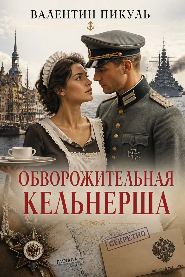 Обворожительная кельнерша — обложка книги