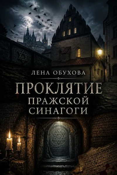 Проклятие пражской синагоги — обложка книги