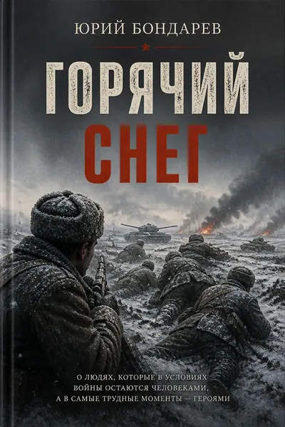 Горячий снег — обложка книги