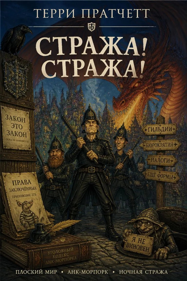 Стража! Стража! — обложка книги
