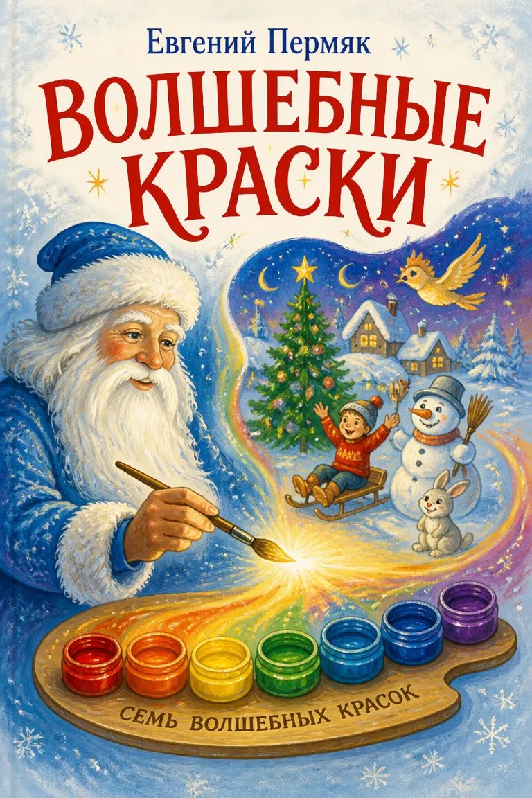 Волшебные краски — обложка книги