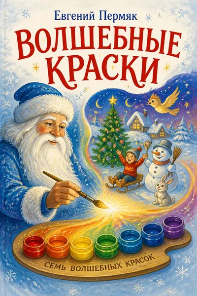 Волшебные краски — обложка книги