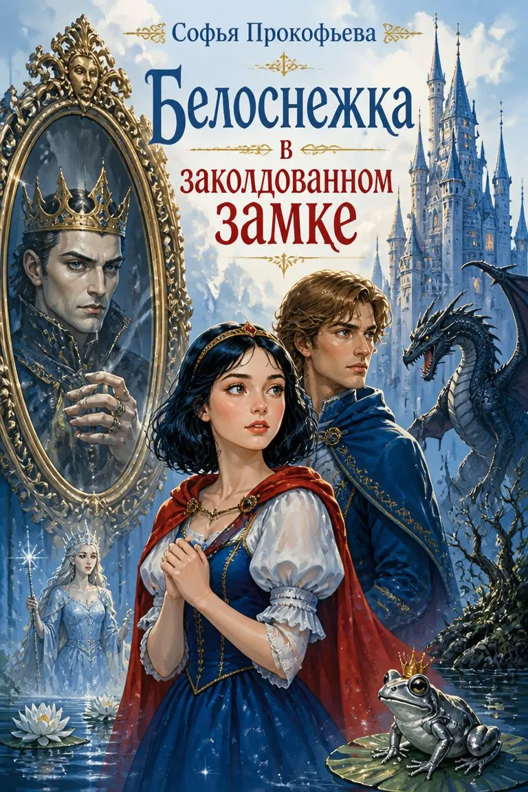 Белоснежка в заколдованном замке — обложка книги