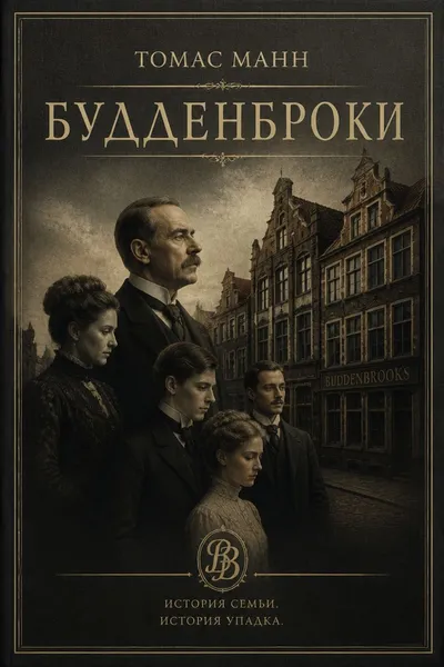 Будденброки — обложка книги