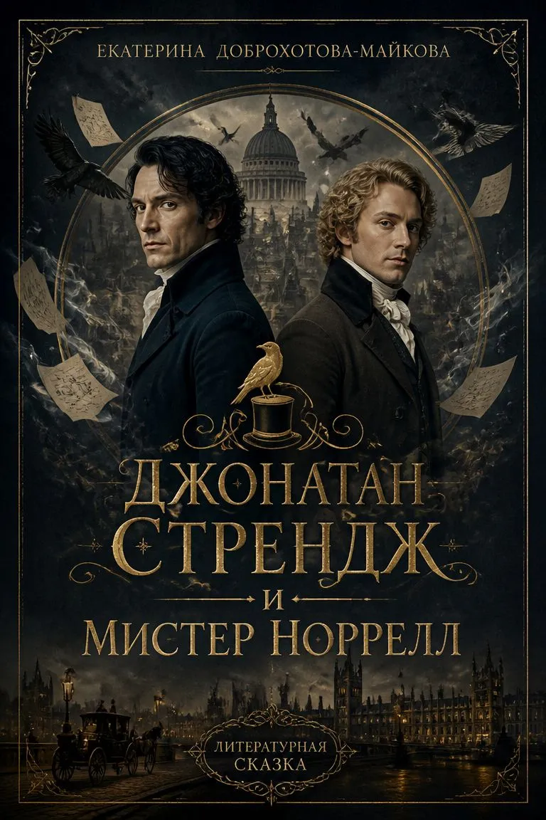 Джонатан Стрендж и мистер Норрелл — обложка книги
