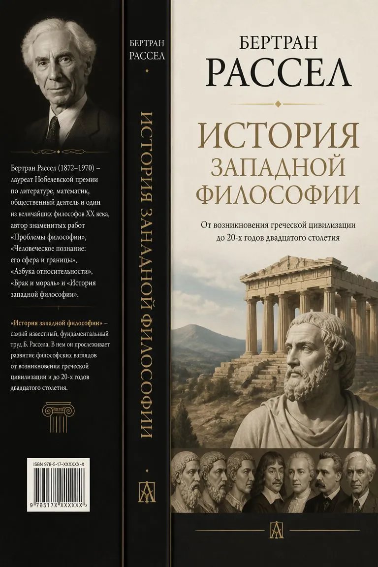 История западной философии — обложка книги