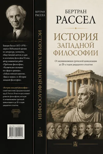 История западной философии — обложка книги