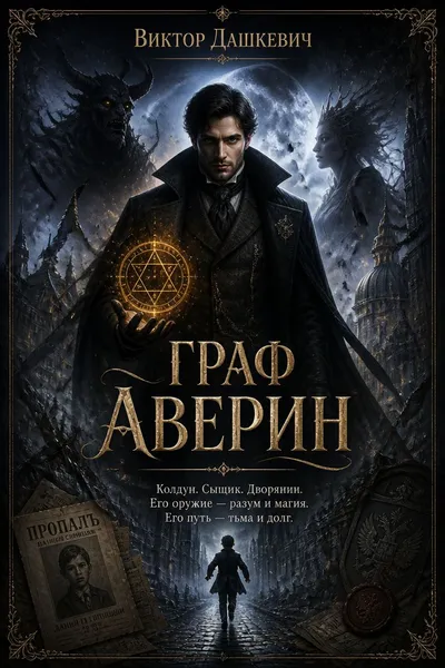 Граф Аверин — обложка книги